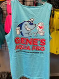 Gene's Aqua Pro Turquoise Tank Top